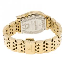 مملوكة مسبقًا Aigner Gold Stainless Steel Ravenna Nuovo Women's Wristwatch 30MM