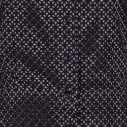 Pre Owned Azzedine Alaia Black Peplum Shirt M