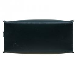 Balenciaga Dark Green Leather Mini All Afternoon Tote