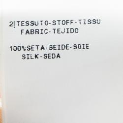 Pre Owned Alberta Ferretti Pink Contrast Silk Lapel Blazer M