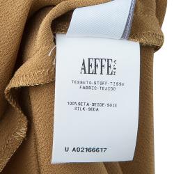 Pre Owned Alberta Ferretti Medallion Neck Tie Top L