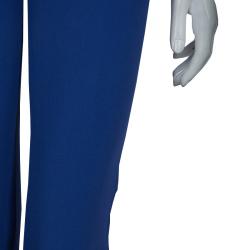 Pre Owned Alberta Ferretti Blue Trousers S