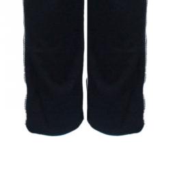 Pre Owned Alexander McQueen Black Side Zip Detail Jeans S