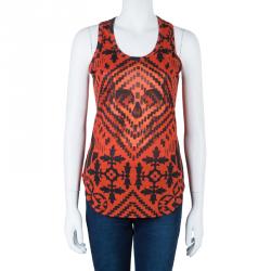 مملوكة مسبقًا تانك توب أليكساندر مكوين جمجمة أحمر S