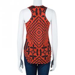 مملوكة مسبقًا تانك توب أليكساندر مكوين جمجمة أحمر S