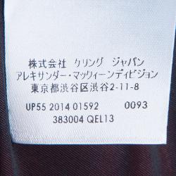 مملوكة مسبقًا Alexander McQueen Red and Black Shift Dress S