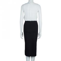 Pre Owned McQ by Alexander McQueen Black Pencil Knit Skirt XL