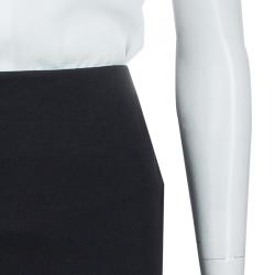 Pre Owned McQ by Alexander McQueen Black Pencil Knit Skirt XL