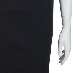 Pre Owned McQ by Alexander McQueen Black Pencil Knit Skirt XL