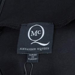 Pre Owned McQ by Alexander McQueen Black Pencil Knit Skirt XL