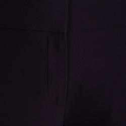 Pre Owned Alexander McQueen Purple Tailored Trousers S