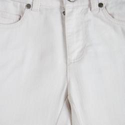 Pre Owned Alexander McQueen Washed Pink Denim Side Stripe Detail Skinny Jeans XS