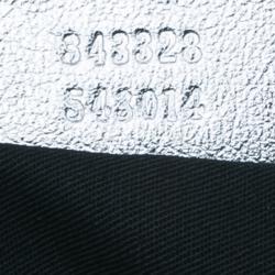 Pre Owned حقيبة كلتش أليسكاندر مكوين فلورال دي مانت ستان أسود/وردي صغيرة