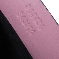 Pre Owned Alexander McQueen Pink Satin Small Embroidered De Manta Clutch