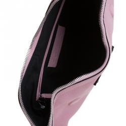 Pre Owned Alexander McQueen Pink Leather De Manta Small Clutch