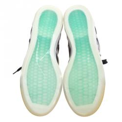 Pre Owned Alexander McQueen for Puma Leather Move Femme Mid High Top Sneakers Size 38