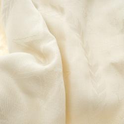 Pre Owned Alexander McQueen Cream Skull, Moon and Star Motif Square Shawl