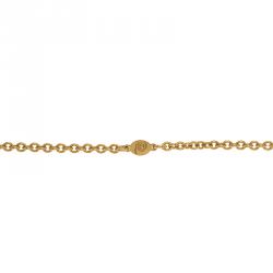 Pre Owned Alexander McQueen Honey Bee Skull Pendant Necklace