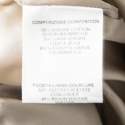 Pre Owned Alexander McQueen Multicolor Plaid High Waist Skirt M