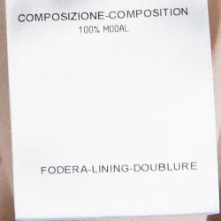 Pre Owned Alexander McQueen Blush Pink Drape Detail Tank Top M