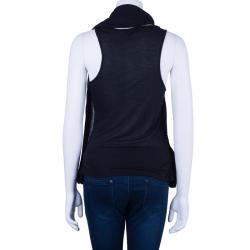 Alexander McQueen Black Scarf Top M