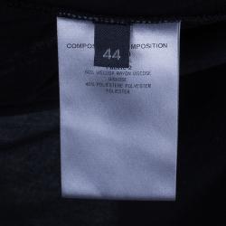 Alexander McQueen Black Scarf Top M