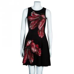 مملوكة مسبقًا Alexander McQueen Floral Fit & Flare Dress XS