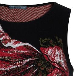 مملوكة مسبقًا Alexander McQueen Floral Fit & Flare Dress XS