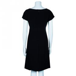 Pre Owned Alexander McQueen Black Shift Dress M