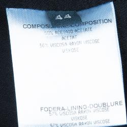 Pre Owned Alexander McQueen Black Shift Dress M