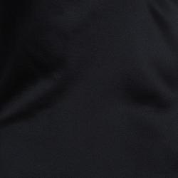 Pre Owned Alexander McQueen Black Asymmetric Silk Dress S