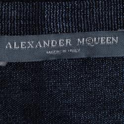 Pre Owned Alexander Mcqueen Black Cashmere Sleeveless Top S 