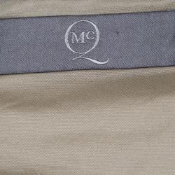 Pre Owned Alexander McQueen Beige Cotton Sleeveless Dress M