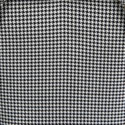 Pre Owned Alexander McQueen Monochrome Houndstooth Power Shoulder Dress M
