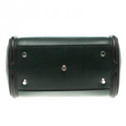 Pre Owned Alexander McQueen Tricolor Leather Small Heroine Satchel