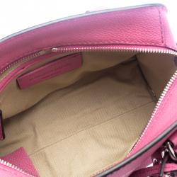 Alexander McQueen Pink Leather Mini Padlock Tote