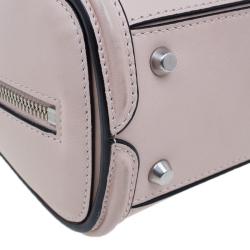 Pre Owned حقيبة ألكساندر ماكوين ميني هيروين جلد بيج للكتف