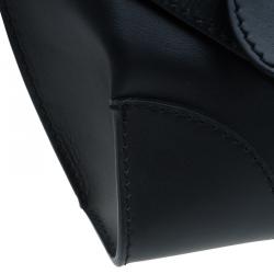 Pre Owned حقيبة أليكساندر مكوين ليغند جلد عجل أسود صغيرة