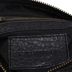 Pre Owned Alexander Wang Black Leather Rockie Bag