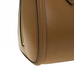 Pre Owned Alexander McQueen Brown Leather Medium Heroine Tote 