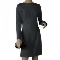 Pre Owned Alexander McQueen Black Patent Leather Skull Box Clutch