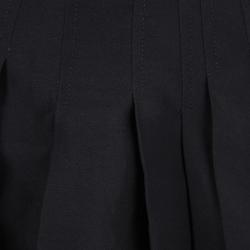 Pre Owned Alexander Wang Black Pleated Mini Skirt M