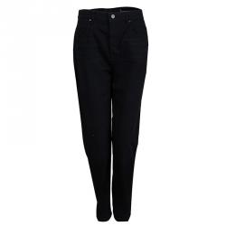 Pre Owned Alexander Wang Black Denim Straight Fit Jeans M