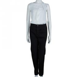 Pre Owned Alexander Wang Black Denim Straight Fit Jeans M