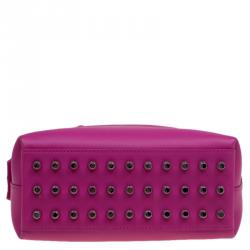 Alexander Wang Fuschia Leather Small Rogue Satchel