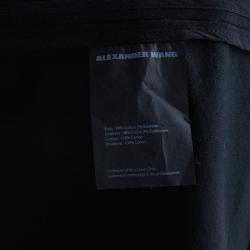 Alexander Wang Fleece Sleeve Long Coat M