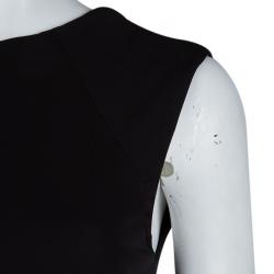 T by Alexander Wang Black Knit Low Back Detail Sleeveless Top S