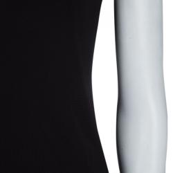 T by Alexander Wang Black Knit Low Back Detail Sleeveless Top S