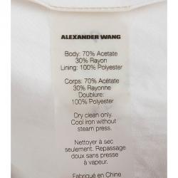 T by Alexander Wang Cream  Tailored Blazer S