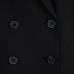Alexander Wang Black Double Breasted Notched Collar Blazer M